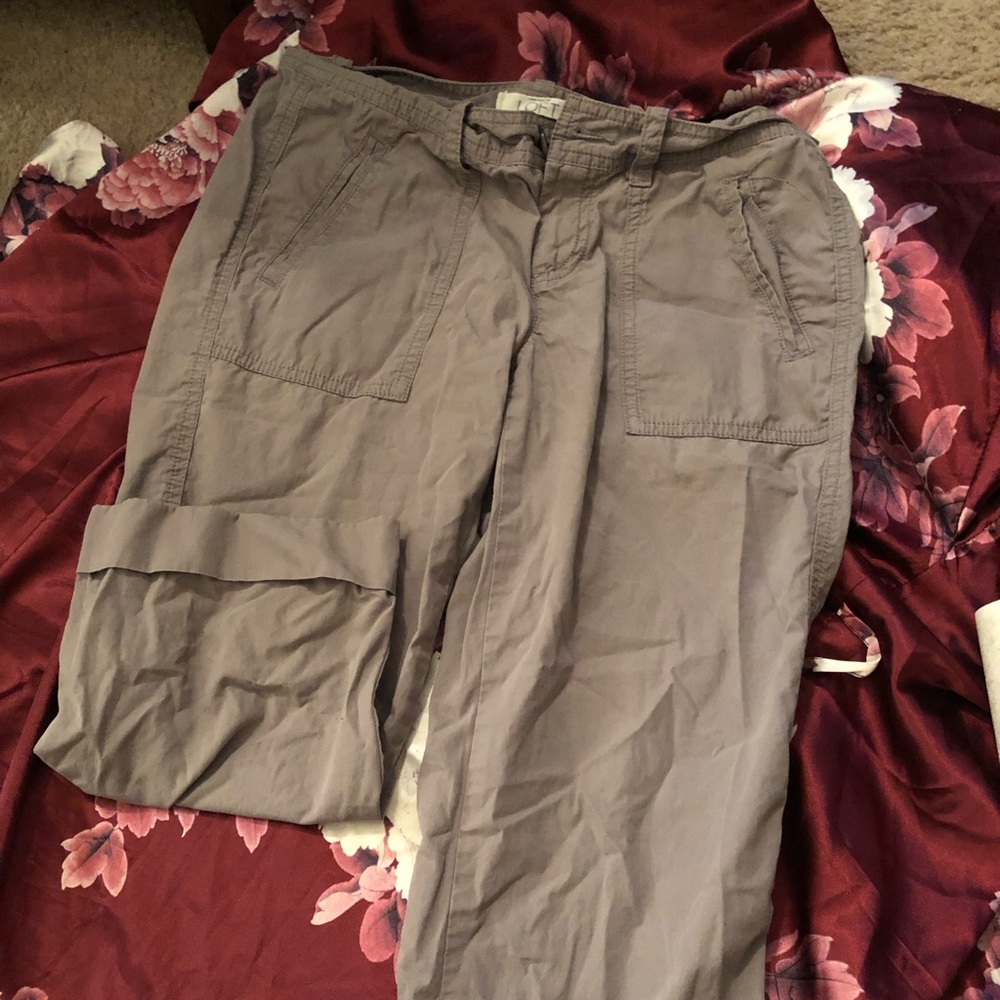 NWOT Ann Taylor LOFT cargo capris